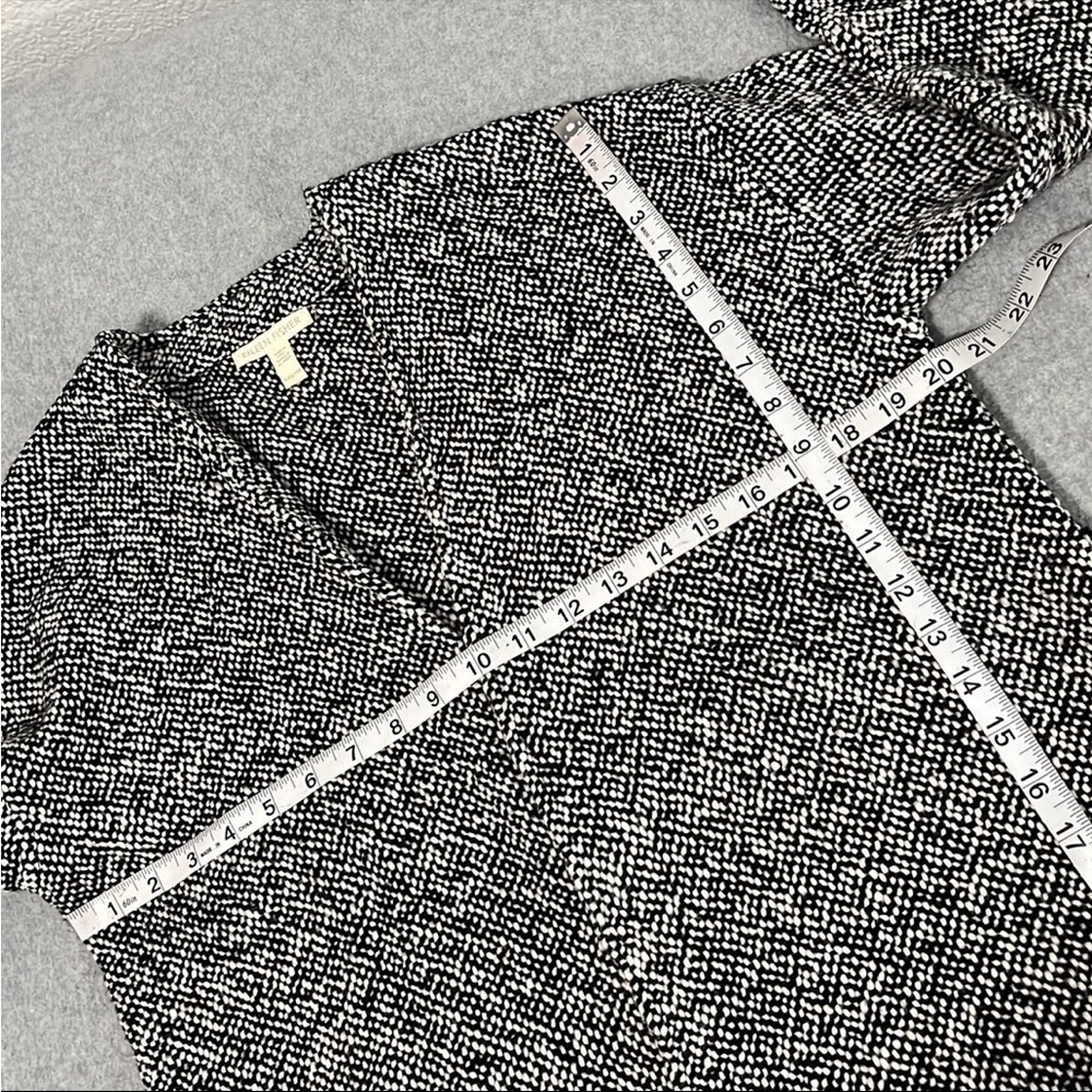 Eileen Fisher Tweed Jacket Size XXS Organic Academia Preppy Office Career - Picture 4 of 11